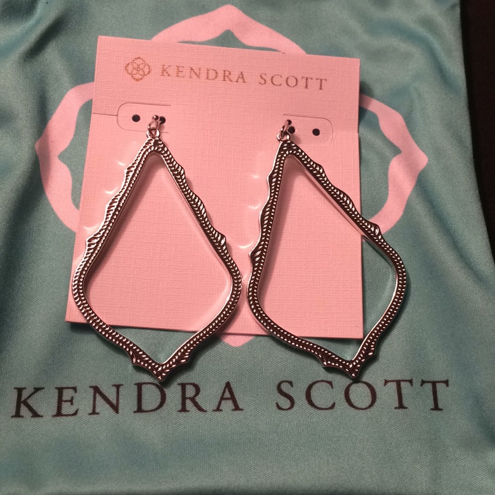 Kendra Scott Silver Earrings new